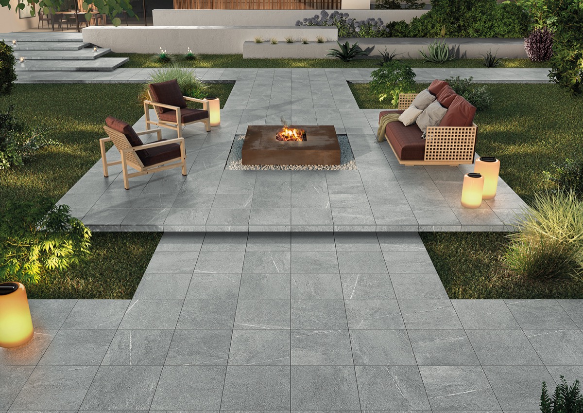 Ambiente Native Dark Grey 33x33