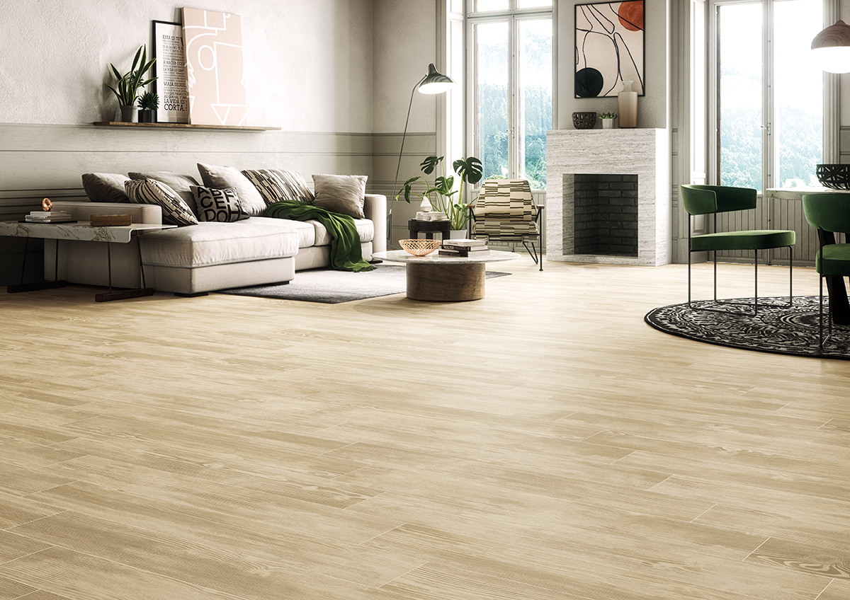 Ambiente Pitch Pine Light 120x20R