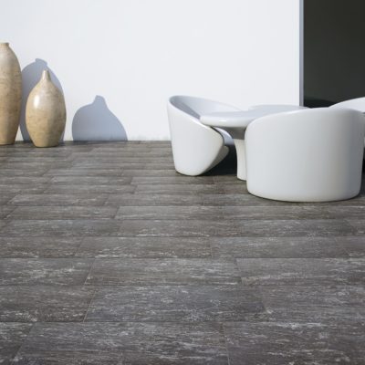 Cerâmica que imita pedra para pátio moderno - Wild Rock da Recer