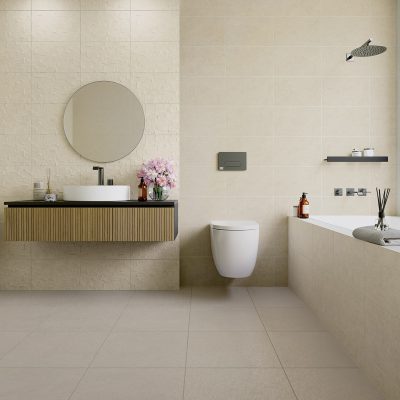 Cerâmica com efeito de cimento para casa de banho elegante - Attitude da Recer