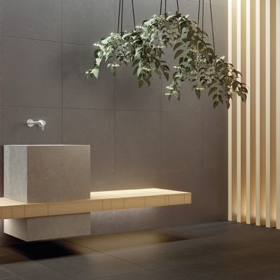 Azulejo efeito pedra para espaços elegantes - Born Stone da Recer