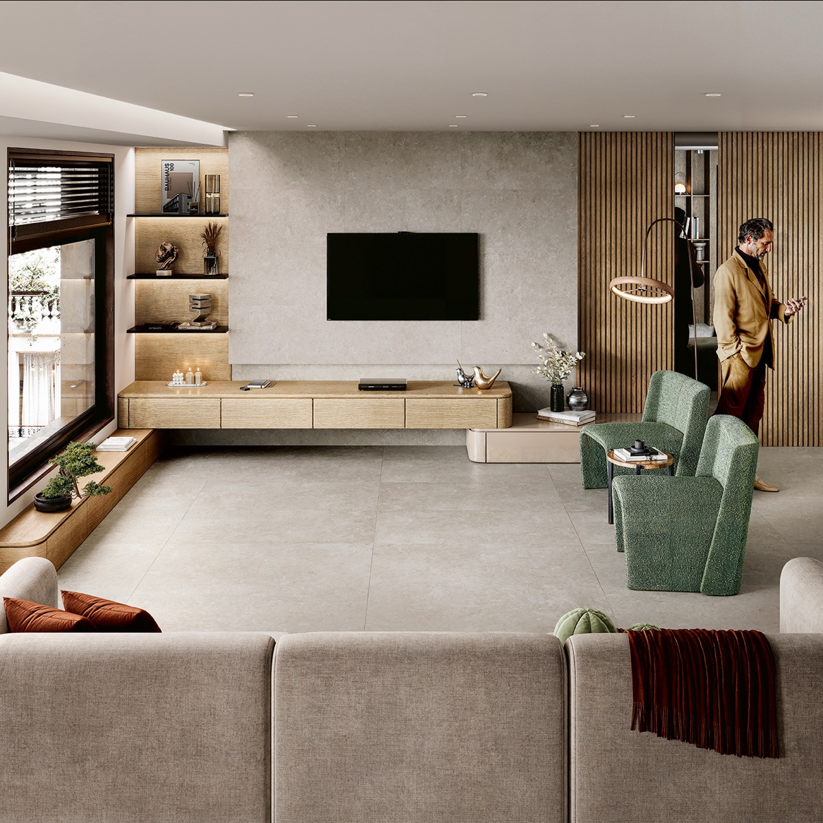 Born Stone Grey 120x60R