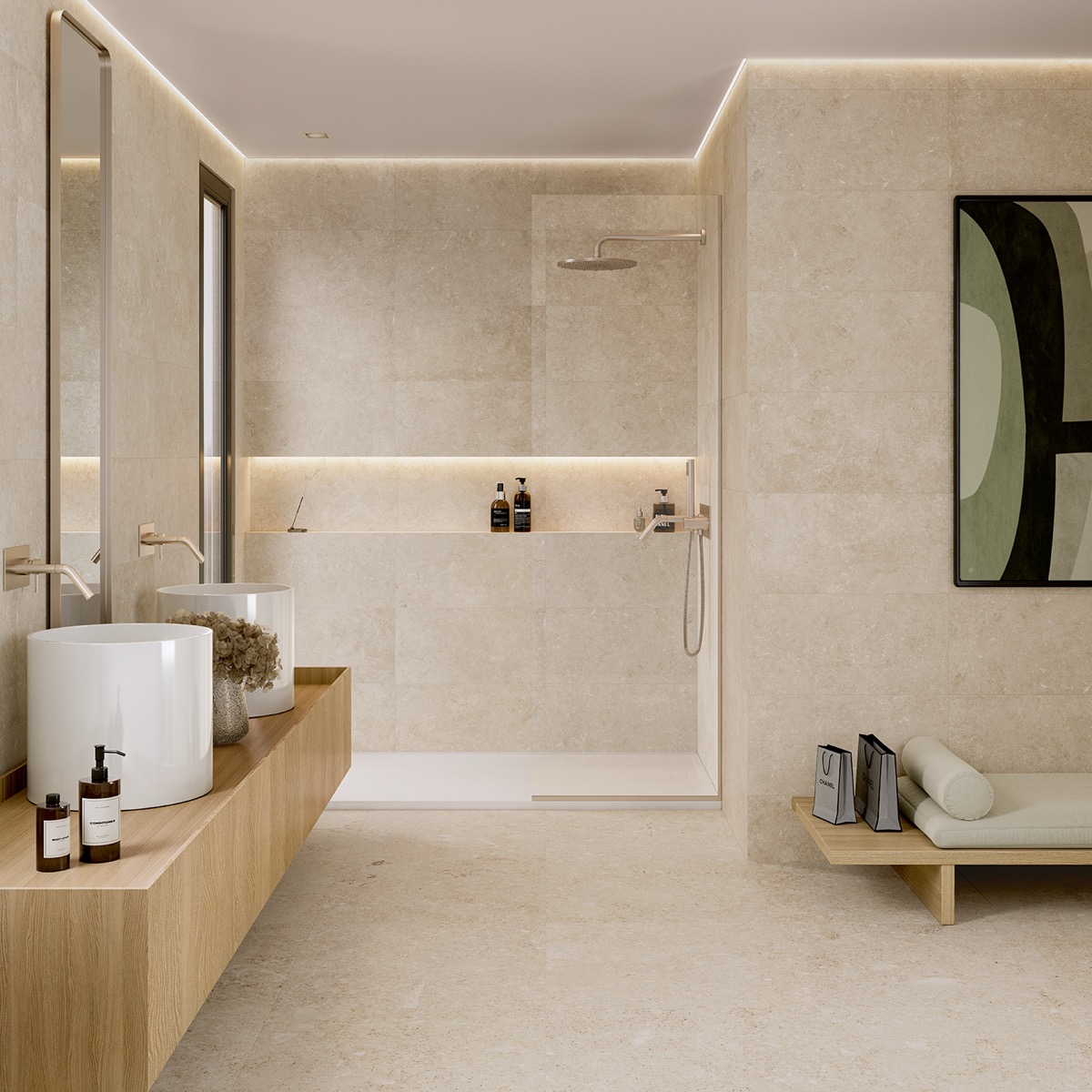 BornStone Beige 60x60, BornStone Beige 30x60