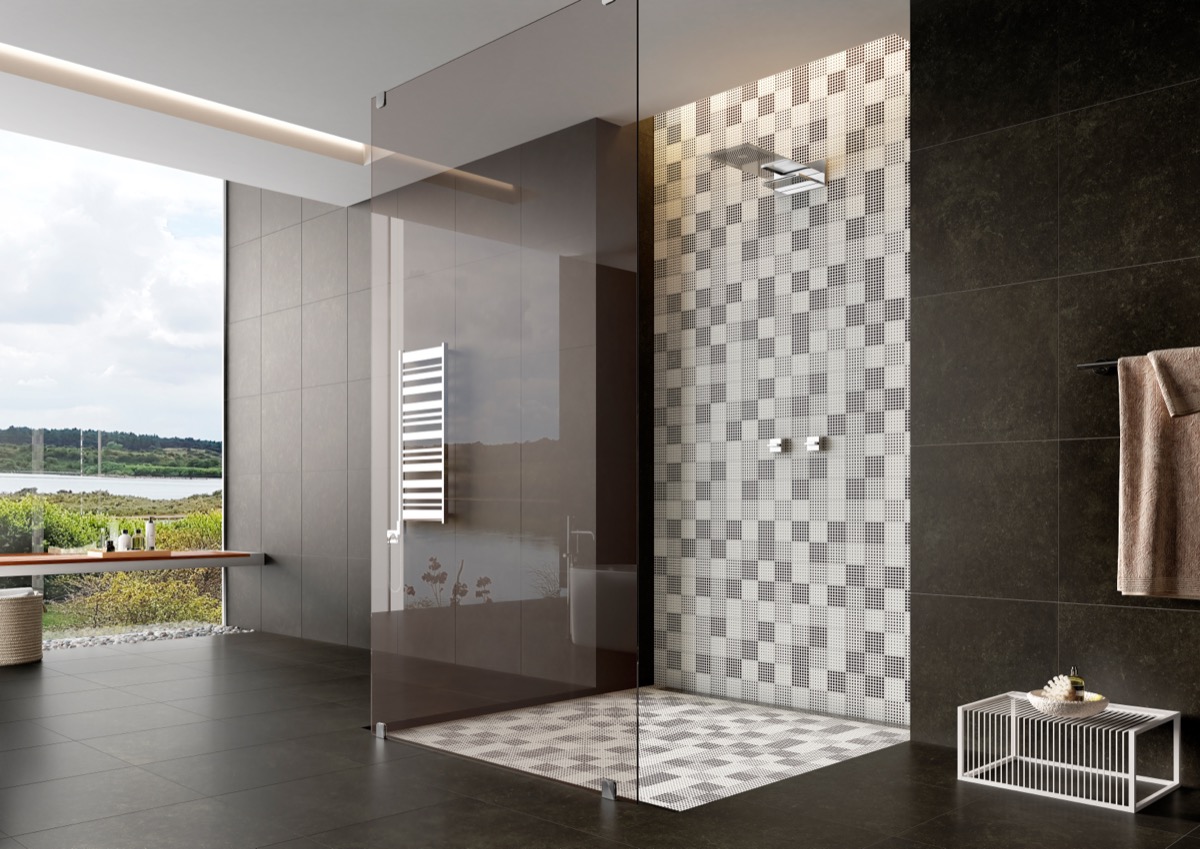 Dot S M10x10, Dot M M10x10, Dot L M10x10, Born Stone Anthracite 60x60R