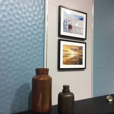 Pavimentos e revestimentos cerâmicos para sala moderna - Ice da Recer