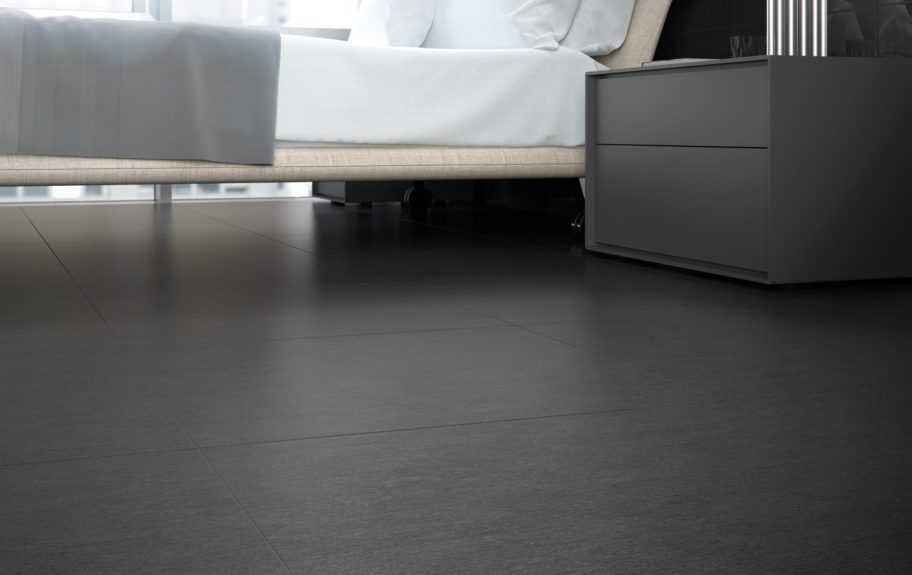 Azulejos modernos com padrões gráficos para quarto - Infinity Black da Recer