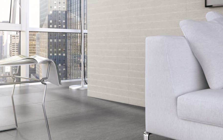 Azulejos modernos com padrões gráficos para salas - Infinity da Recer