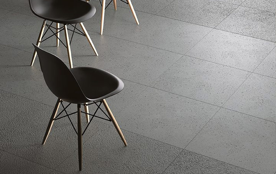 Cerâmica a imitar pedra para chão - Lava 60x60R da Recer