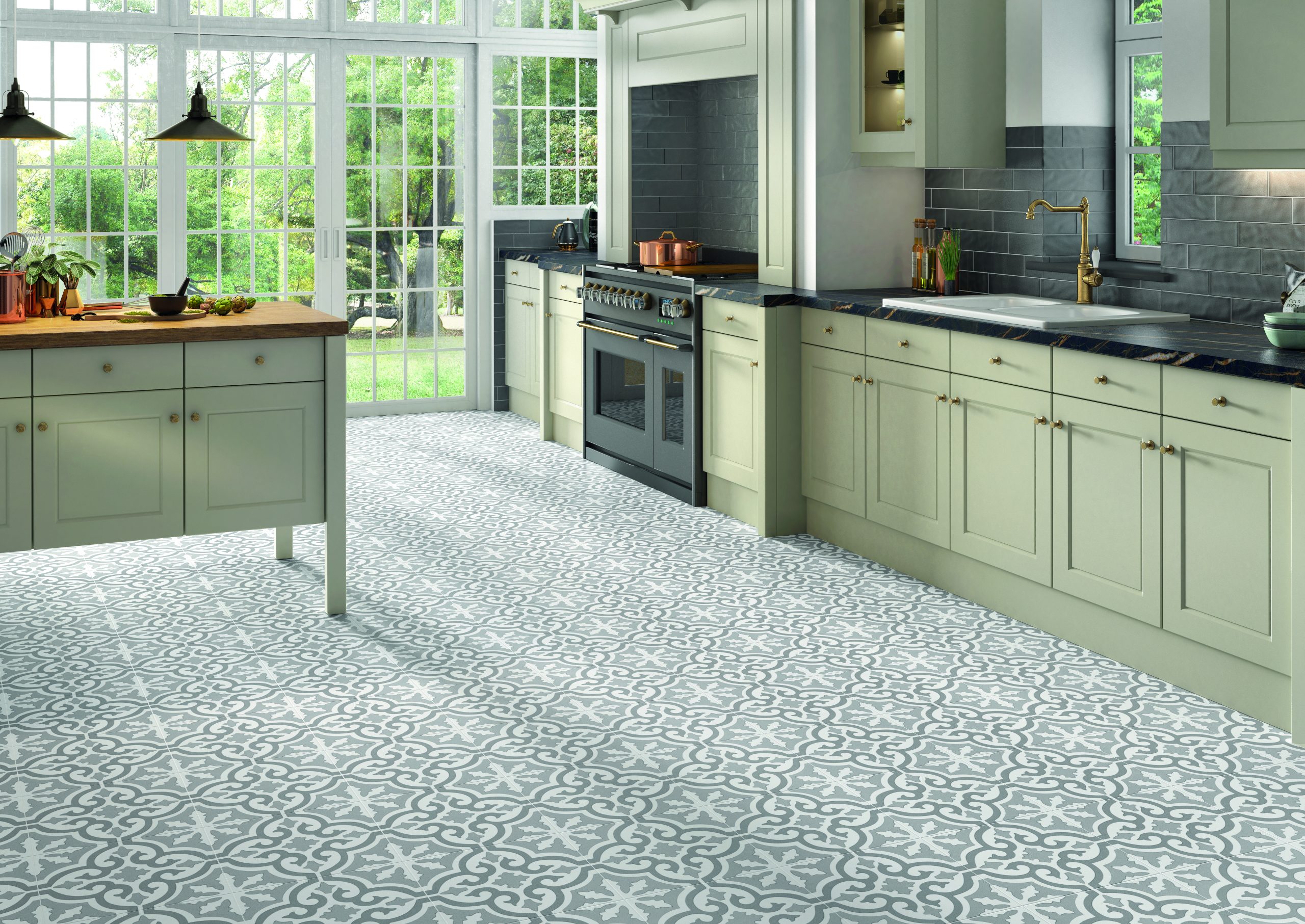 Love Posh Grey 33x33 e Magnes Dark Grey 7,5x30