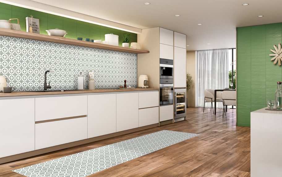 Azulejos mediterrânicos para cozinha moderna - Sentir Projectos da Recer