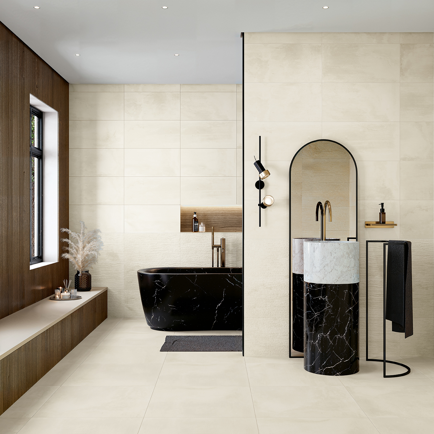 Sphata Beige 60x60, Sphata Beige 30x60, Sphata 3D Beige 30x60