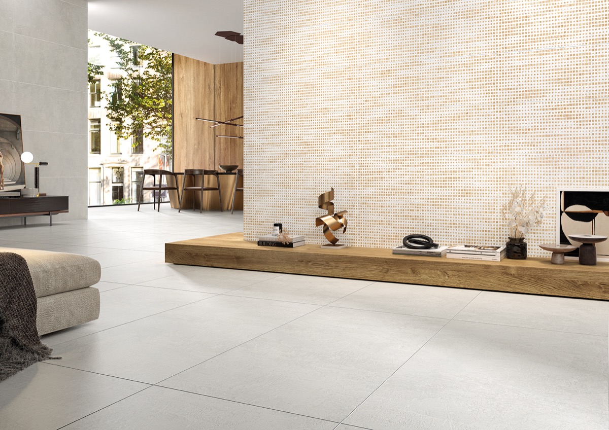 Swing White 120x60R e Swing Pixel White BRZ 30x90R