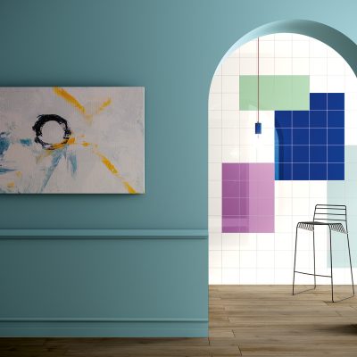 Espaço colorido com séries Urban