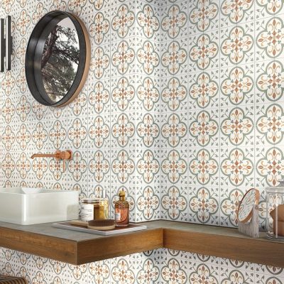 Casa de banho com revestimento