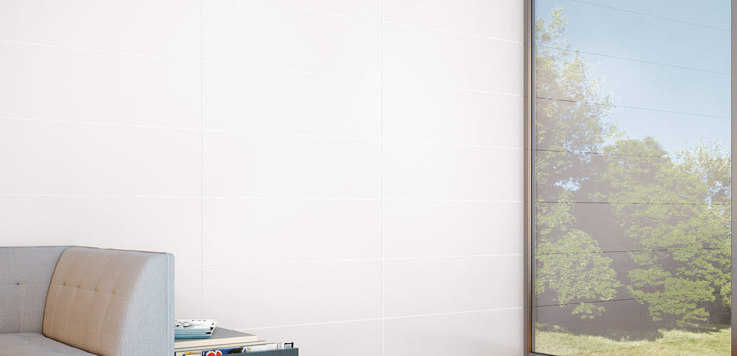 Azulejo branco para salas elegantes - Brancos da Recer