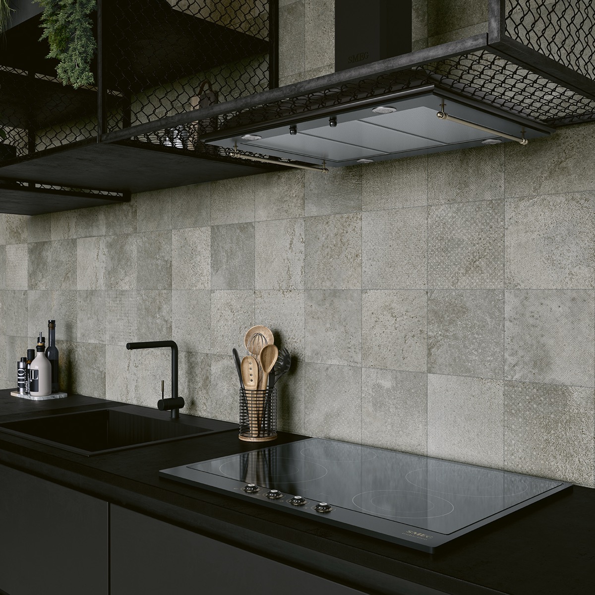 Metalcrete Iron M20x20, Metalcrete Decor Iron M20x20