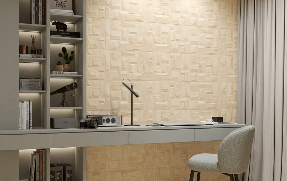 Cerâmica com visual de madeira Opal da Recer