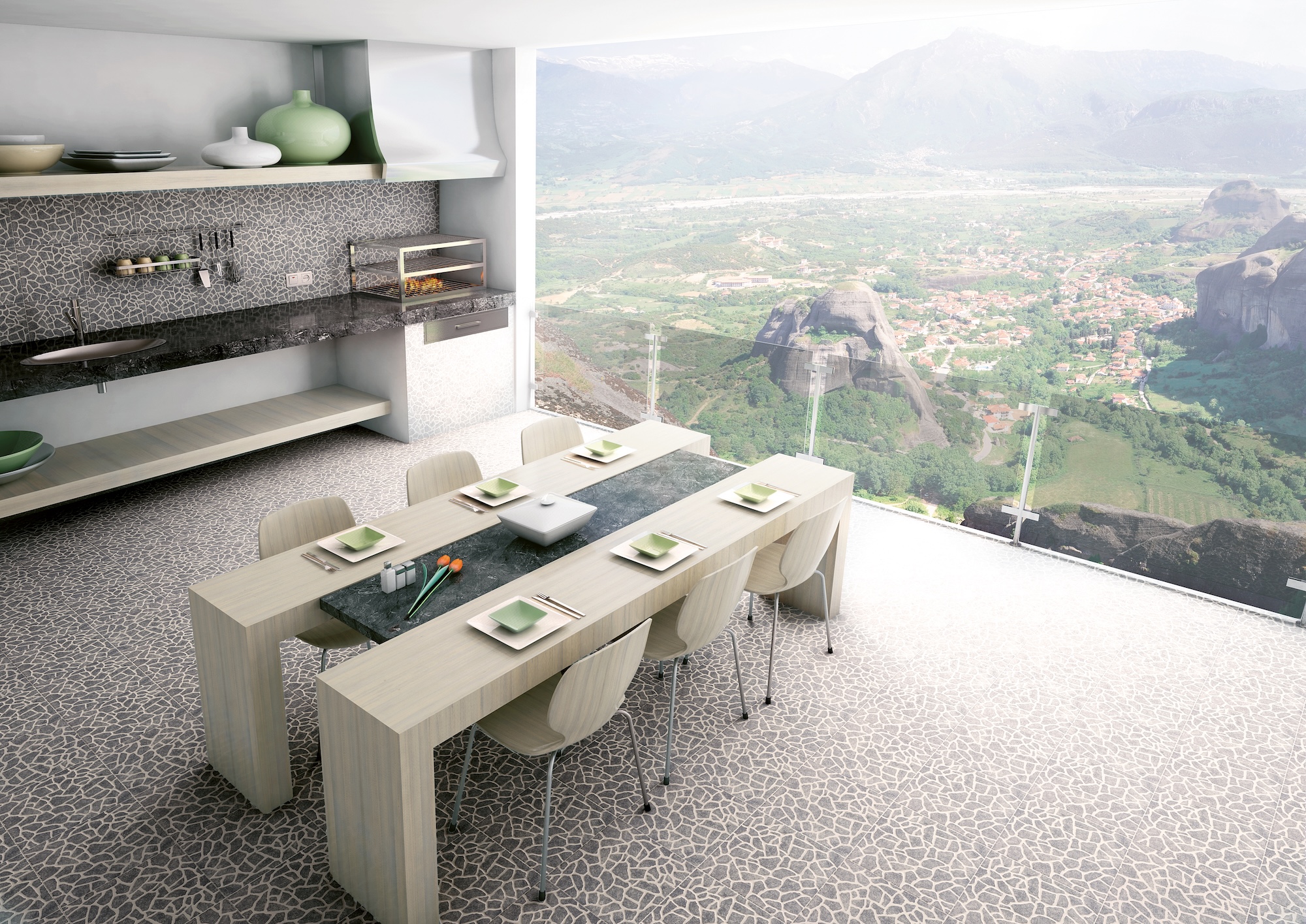 Ambiente Açoreana Black 33x33