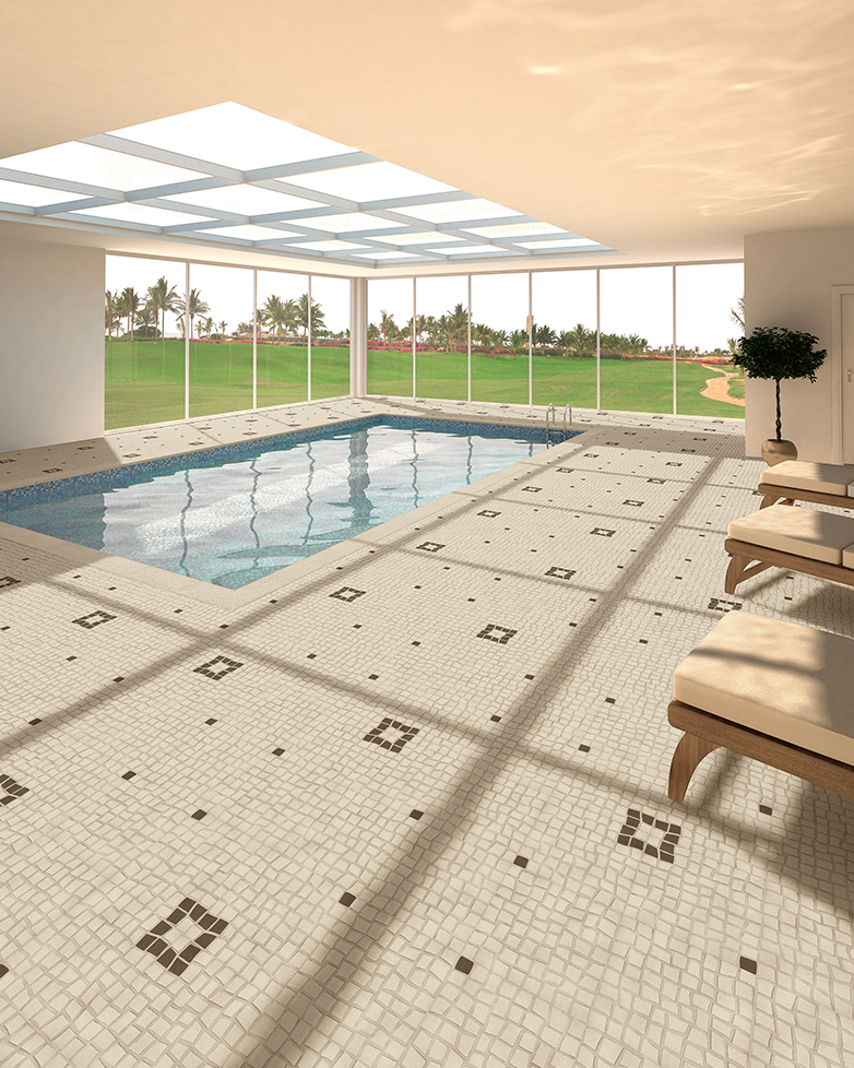 Ambiente Lisboeta White 33x33 e Lisboeta Black 33x33