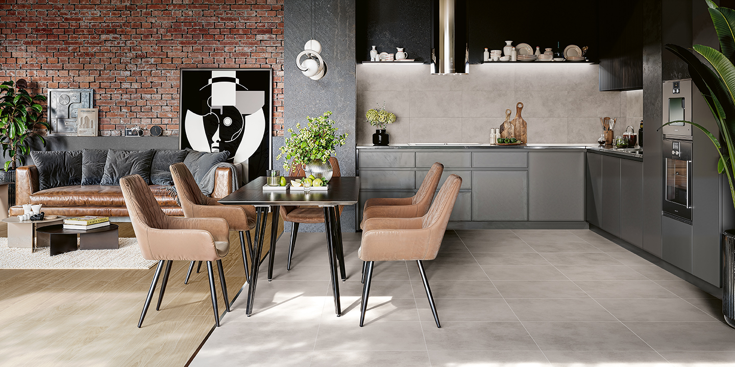 Saluto Grey 30x60R Rev, Saluto Grey 60x60R, Opal Honey 22x90R