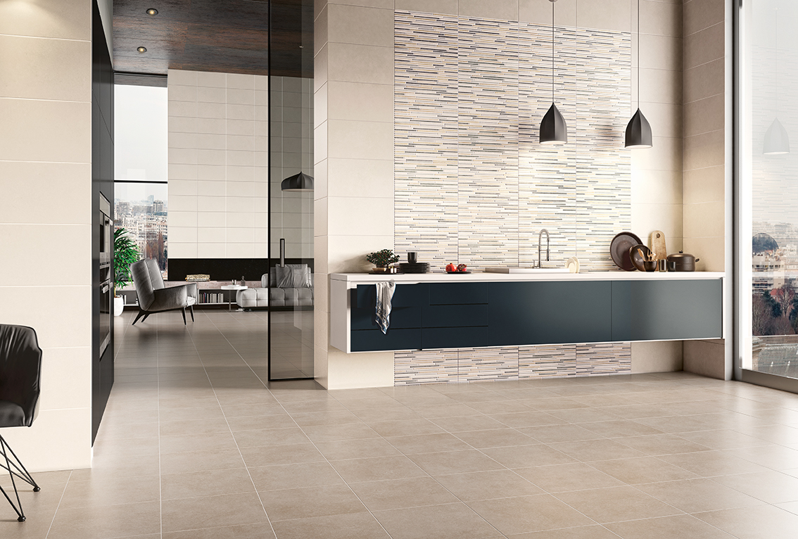 Saluto White 30x60, Saluto 3D 30x60 Rev e Saluto Beige 45x45