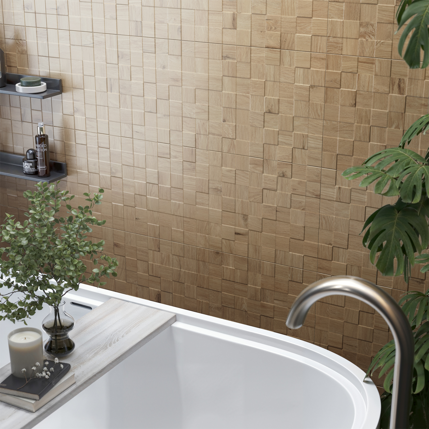 Urban Cottage Whisky 120x20, Urban Cottage Whisky 30x90 3d Pormenor